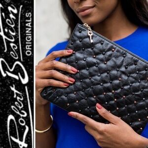 Robert Bestien Leather Clutch Bag